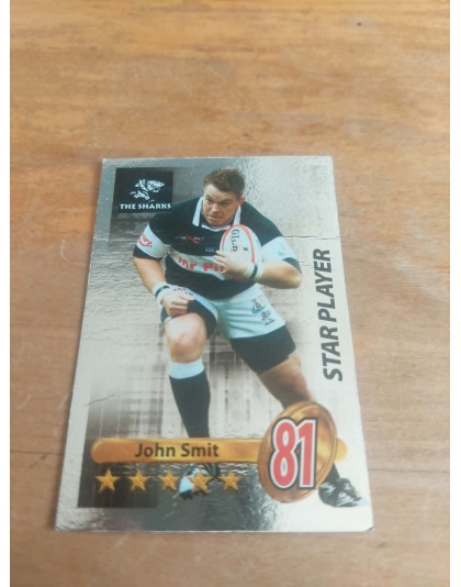 (TS34) John Smit  - Star Player 5 stars