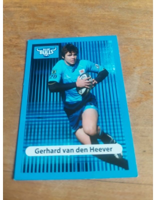 (BB09) Gerhard van den Heever