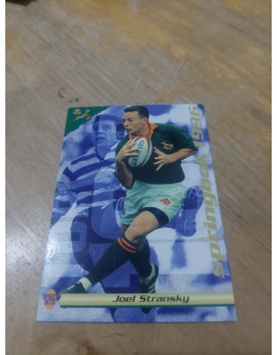 (S019) Joel Stransky (Springbok)