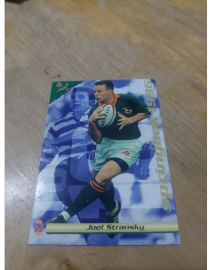 (S019) Joel Stransky (Springbok)